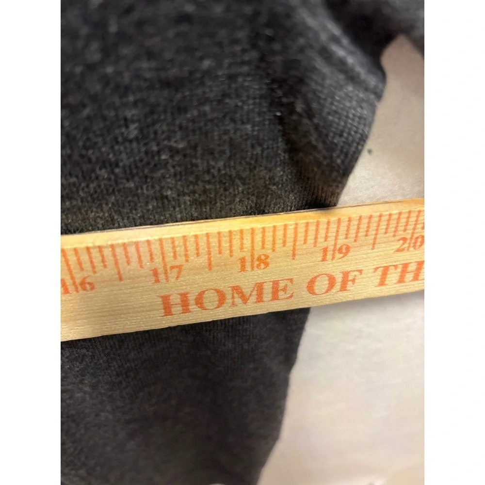 Banana‎ Republic Men Charcoal Grey Merino Wool Sweatshirt Size S
